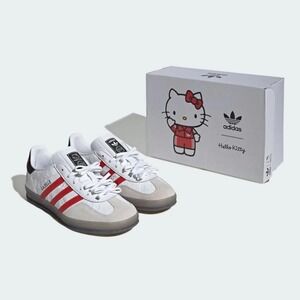 9.5W/8.5M-[NEW] Hello Kitty X Women's adidas Gazelle Shoes 50th Anniversary